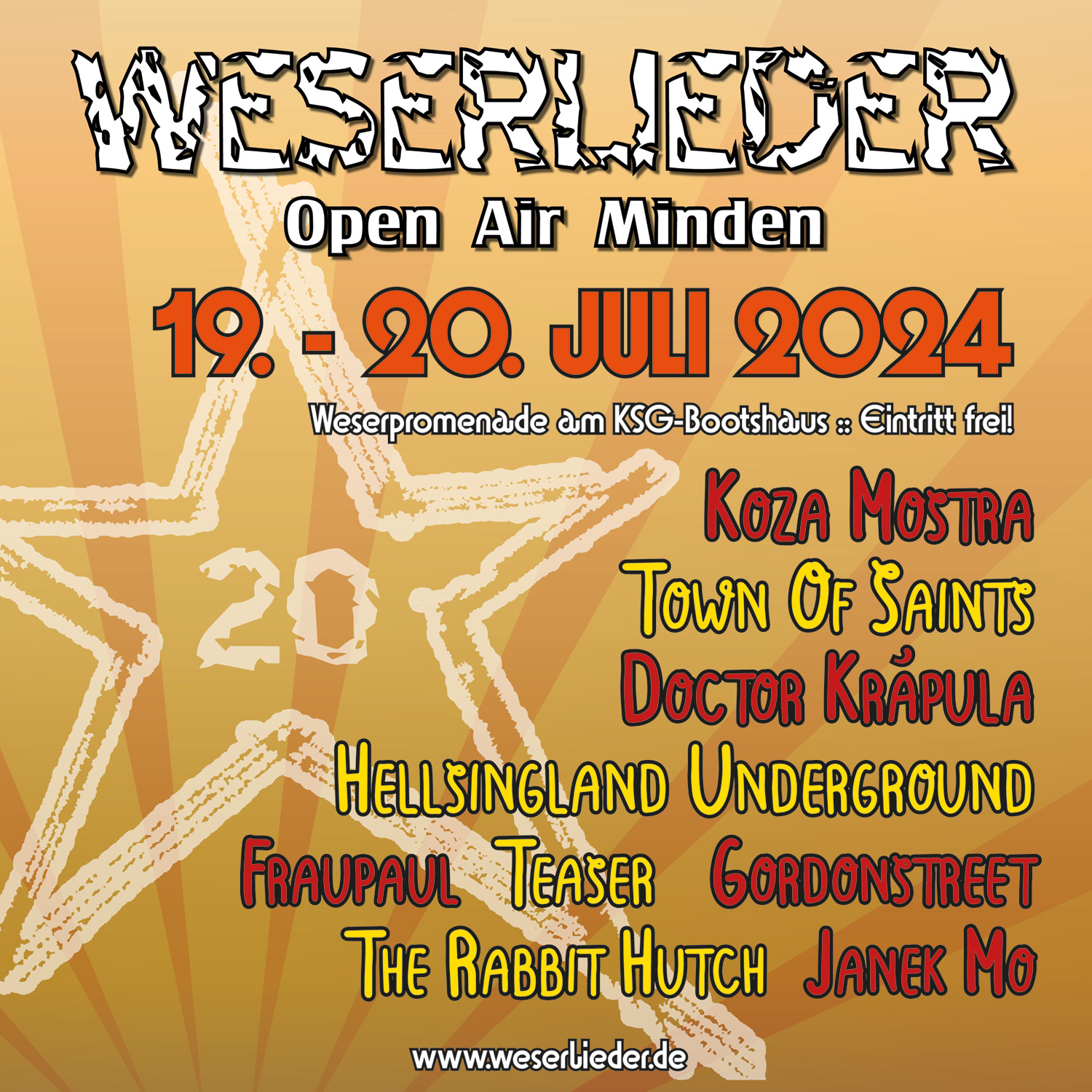 Weserlieder 2023 SocialMedia